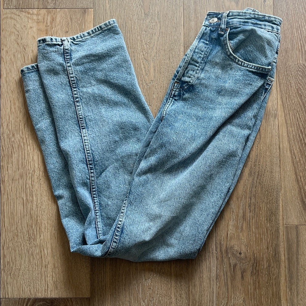 H&M mom jeans Light Blue Denim